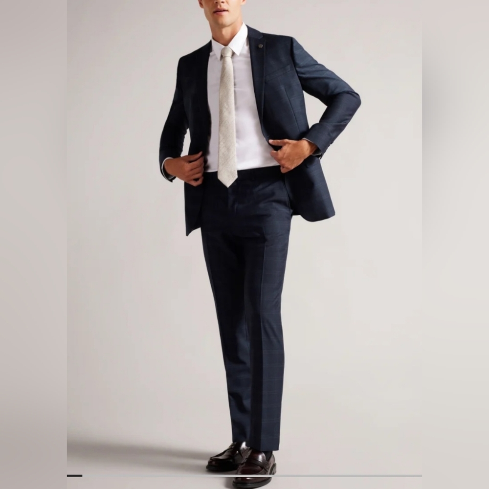 Ted Baker London Endurance Plaid Wool Suit
